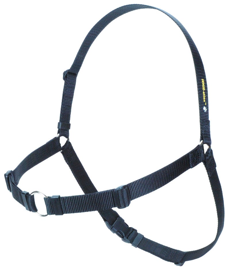 Softouch SENSE-ation No-Pull Dog Harness (Black, Extra Large)